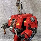 Space Marine Dreadnought by HotLavaPainting
