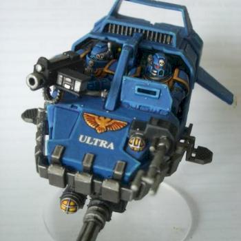 Ultramarines Land Speeder by RangerRob