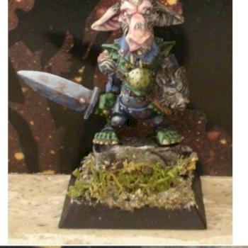 Goblin Strhom Warrior by malkavchilde2000