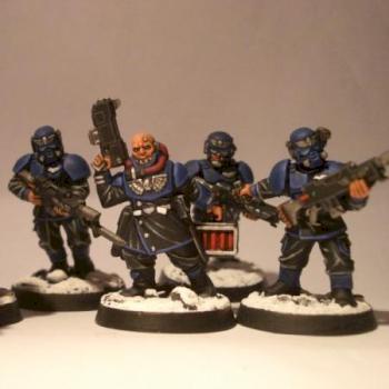 Imperial Guard Squad by RangerRob