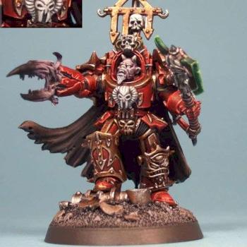 Khornate Terminator Lord by Mudski