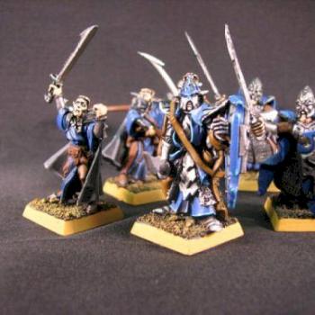 Mordheim - Dark Elf Warband by jazzahn