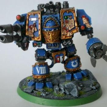Ultramarines Dreadnought by RangerRob