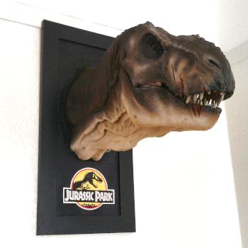 1/5 Scale T-Rex bust 2 by miniatureheaven