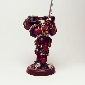 Flesh Tearer Vanguard Sergeant by cyphercodicer1983