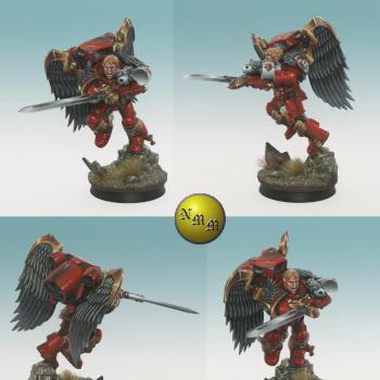 Blood Angel Sanguinary Guard by nels0nmac