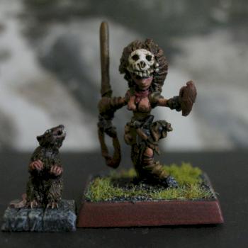 Mila, Feral halfling druid by neuroticGOD