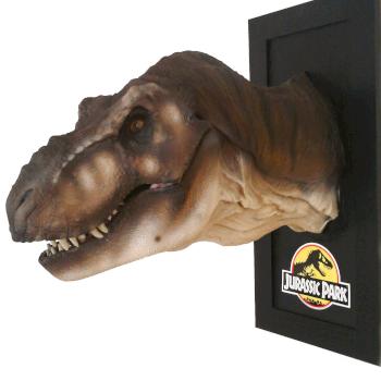 1/5 Scale T-Rex bust 2 by miniatureheaven