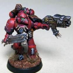 Red Space Wolves 5 by andee