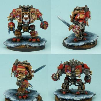 WH 40K BA Dreadnought by Toffgd