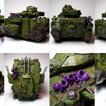Nurgle Predator by Pintores del Caos