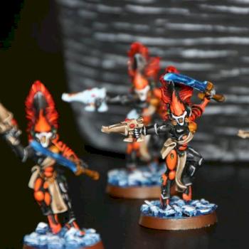 Eldar Howling Banshee FA by Eldarkoen