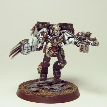 Raven Guard Vanguard Veteran Sergeant by cyphercodicer1983