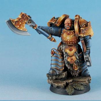 Celtic SF Warrior from Scibor Monstrous Miniatures by olivka