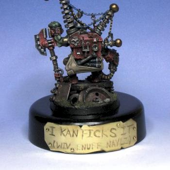 Ork Mekboy by winterdyne