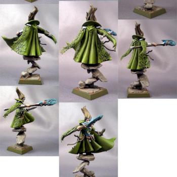 High elf Lore of Life mage by Abelbabel