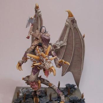Vampire Lord on zombie dragon by weisern
