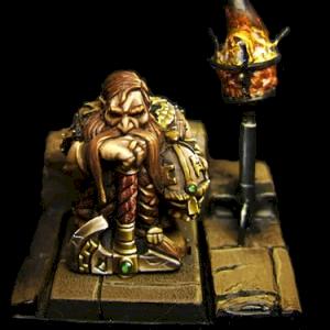 Dwarf Lord with Great Weapon by tagron