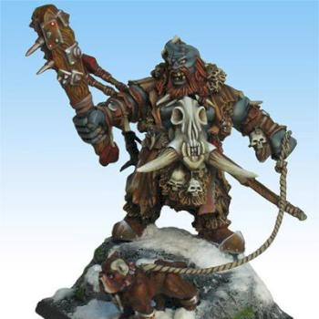 Ogre Hunter and his Bulldog by Margo