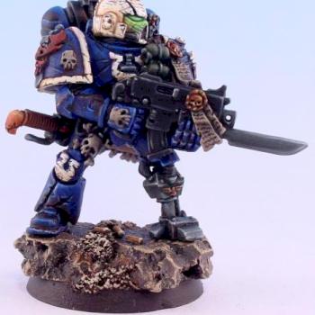 Ultramarines Tyranid Hunter by Commander Y