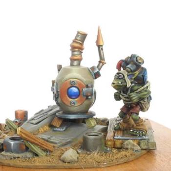 Goblin Bodgers diorama by WiNd