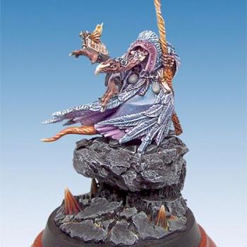 Tzeench Sorcerer  - Silver at the  Italian GD 2004 by Wolfbane