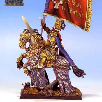 Battle standard of Bretonnia by Fenris Studio