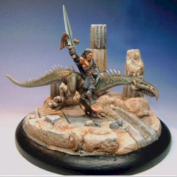 elf dragon rider by fix
