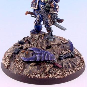 Ultramarines Tyranid Hunter by Commander Y