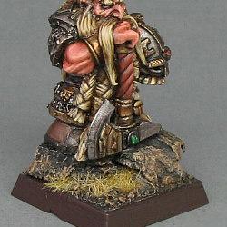 Dwarf Lord with great weapon by GriffinPainting