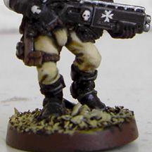 Black Templar Scout (Neophyte) by ThiborSash