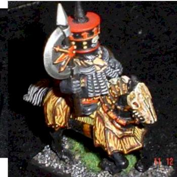 Chaos Dwarf on Demonic steed by nosfera2