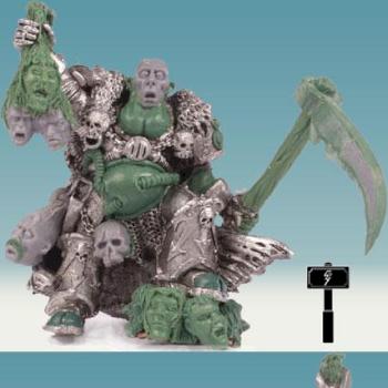 WIP pics of WH40K Nurgle Lord by Przemas
