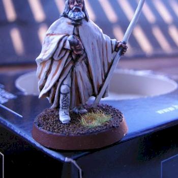 warhammer lotr gandalf the white lord of the rings by Dajlo