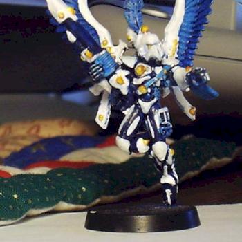 Swooping Hawk Exarch by Cygnwolf
