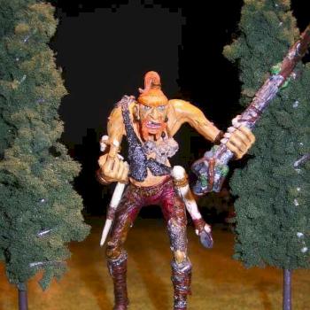 Warhammer Giant Orcs and Gobbos by bazmetaz