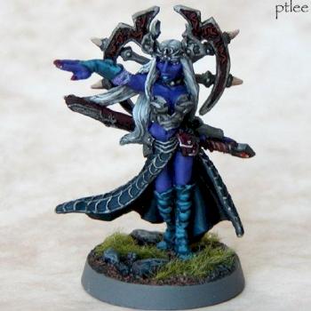 CCIV - Dark Elf Queen (Warlord) by Temperance