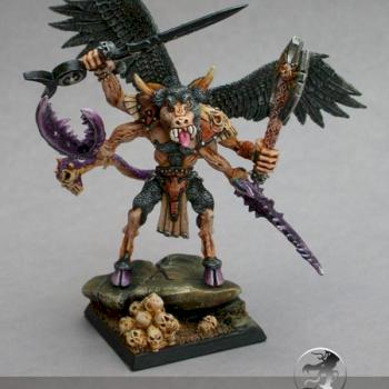 Slannesh Daemon Prince by Menelker