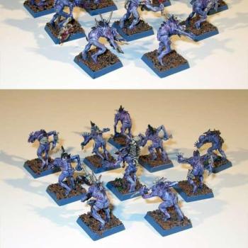Vampire Counts Crypt Ghouls by RussAkred