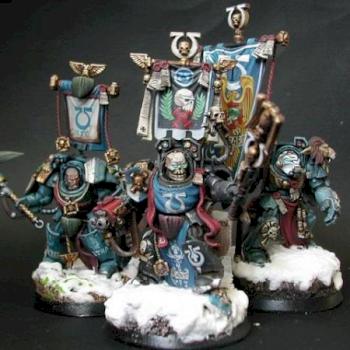 ultramarine terminator command squad by RAFF