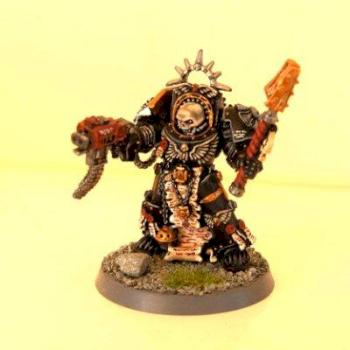 Black Templars Terminator Chaplain by the king of pizza