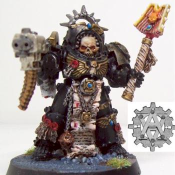 Deathwing Chaplain One by AlchemicArt