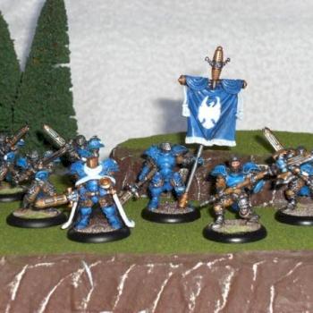 Stormblade Unit - WARMACHINE by vonbloodbath