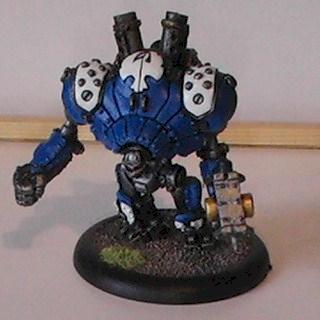 Cygnar Ironclad Warjack (from Cygnar Battlegroup) by vonbloodbath