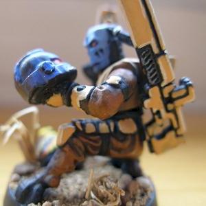 Fire Warrior Scout by Zer0c0re