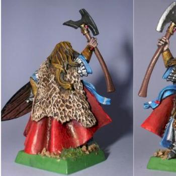 Capitan Alto Elfo de Cracia by Mikav the elf