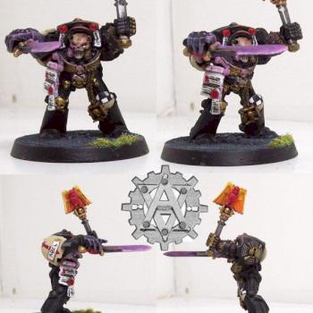 Deathwing Chaplain 2 "Abel" by AlchemicArt