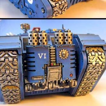 Land Raider Terminus by Celthulhu