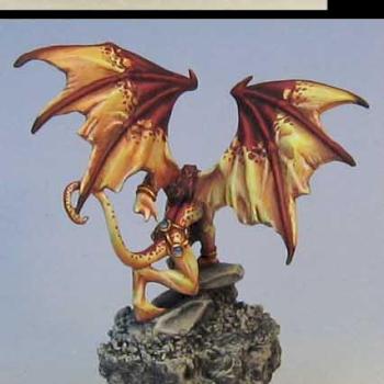 Adepticon Winged Demon by Celthulhu