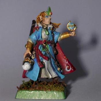 Mago alto elfo by Mikav the elf